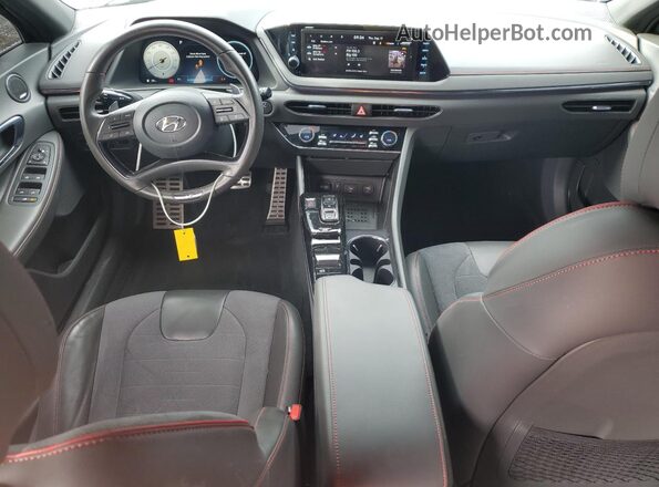 KMHL14JC0NA220519 2022 HYUNDAI SONATA Black 