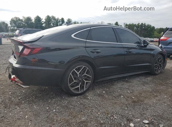KMHL14JC0NA220519 2022 HYUNDAI SONATA Black 