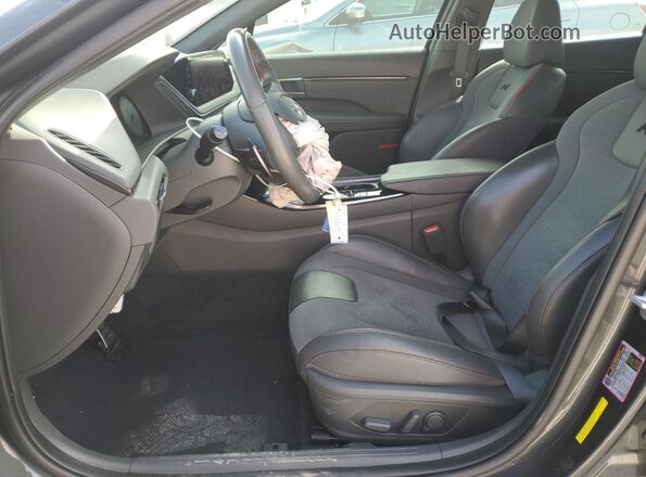 KMHL14JC4NA226839 2022 HYUNDAI SONATA Серый Вид салона спереди