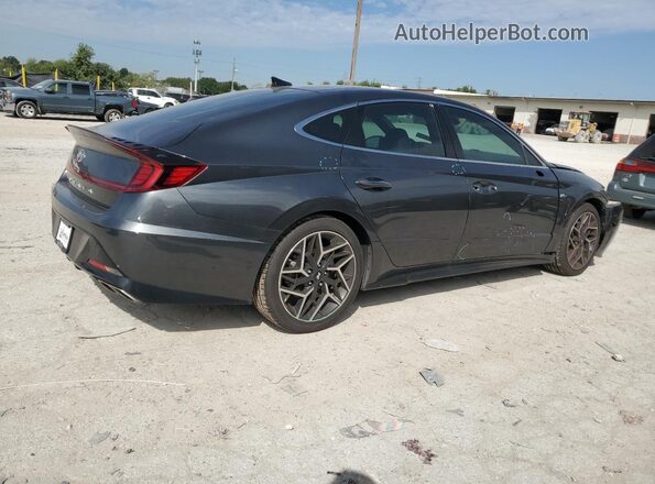 KMHL14JC4NA226839 2022 HYUNDAI SONATA Серый Задняя правая четверть