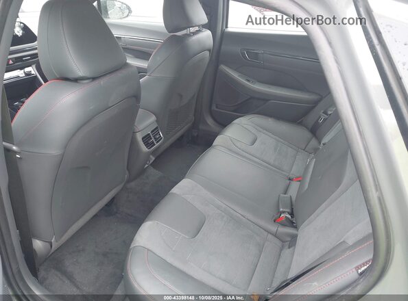 KMHL14JC4PA261545 2023 HYUNDAI SONATA Gray Вид наклейки з VIN-кодом