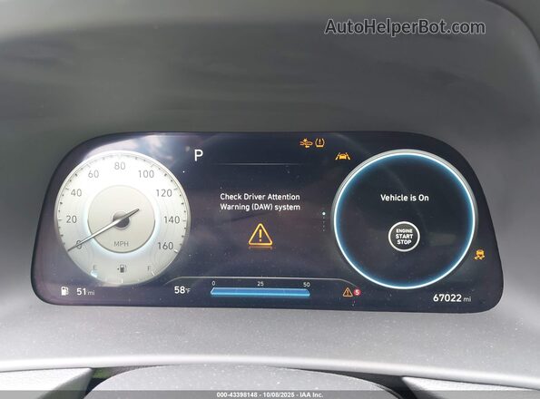 KMHL14JC4PA261545 2023 HYUNDAI SONATA Gray Вид задніх сидінь