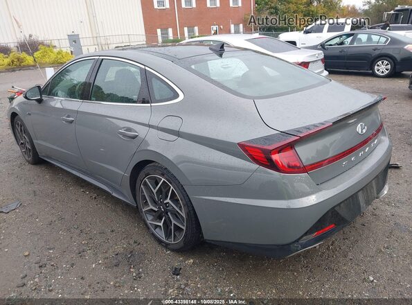 KMHL14JC4PA261545 2023 HYUNDAI SONATA Gray Задня ліва чверть