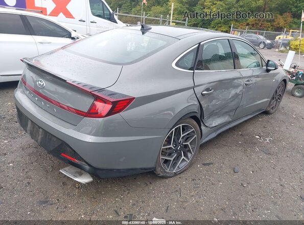 KMHL14JC4PA261545 2023 HYUNDAI SONATA Gray Задня права чверть