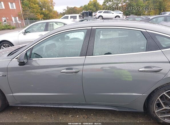 KMHL14JC4PA261545 2023 HYUNDAI SONATA Gray Панорамний вид салону 360°