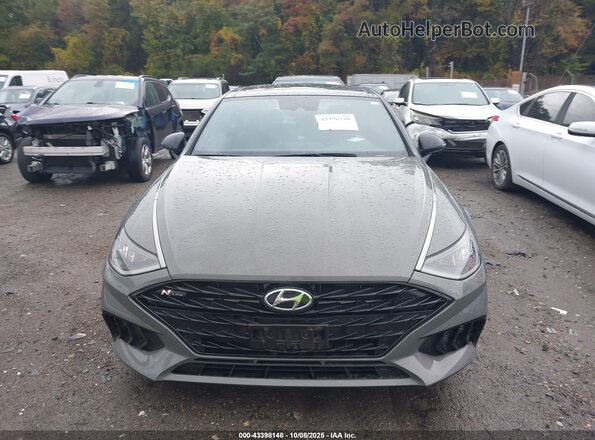 KMHL14JC4PA261545 2023 HYUNDAI SONATA Gray Вид щитка приладів