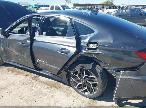 KMHL14JC5NA245559 2022 HYUNDAI SONATA Gray Դիմացի տեսք