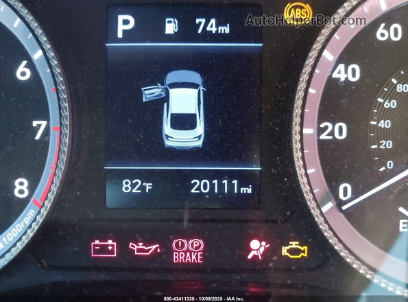 KMHL24JA4NA245340 2022 HYUNDAI SONATA Gray 