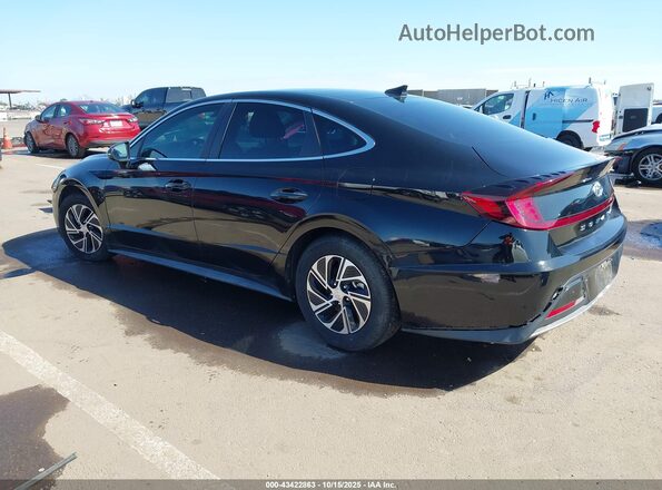 KMHL24JJ2MA033048 2021 HYUNDAI SONATA Черный Задняя левая четверть