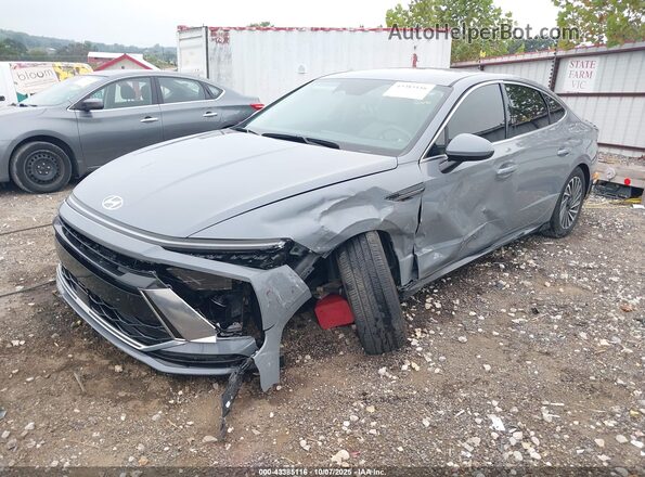 KMHL34JJ0RA094113 2024 HYUNDAI SONATA HYBRID Gray 