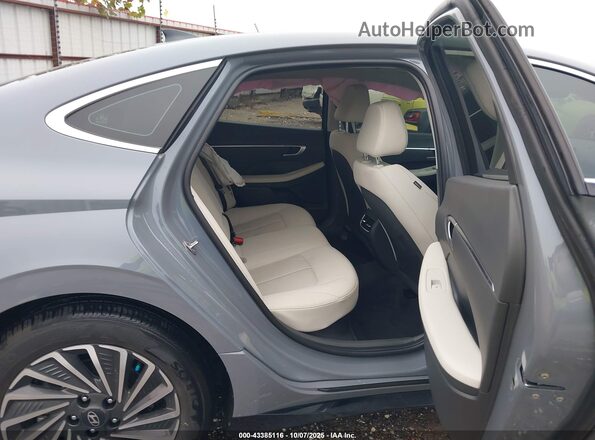 KMHL34JJ0RA094113 2024 HYUNDAI SONATA HYBRID Gray 