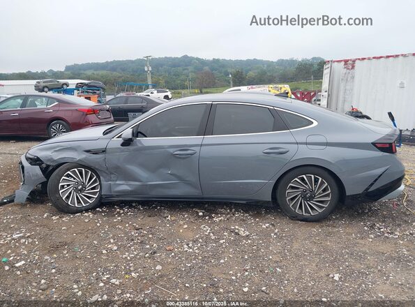 KMHL34JJ0RA094113 2024 HYUNDAI SONATA HYBRID Gray 