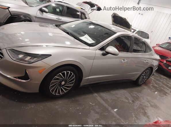 KMHL34JJ3MA031984 2021 HYUNDAI SONATA Silver 