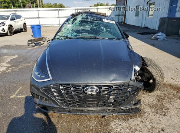 KMHL44J25PA283214 2023 HYUNDAI SONATA Charcoal Vista frontal