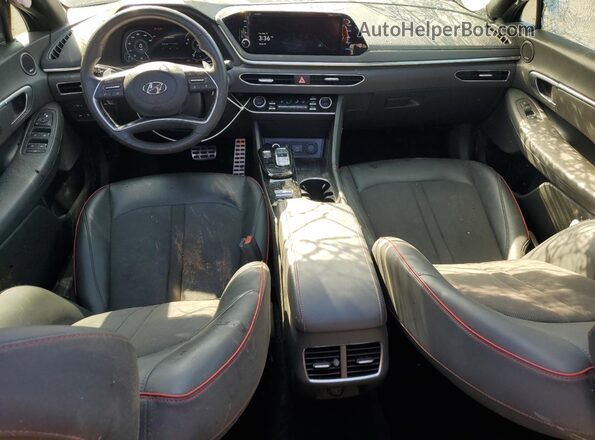 KMHL44J25PA283214 2023 HYUNDAI SONATA Charcoal Vista del salpicadero