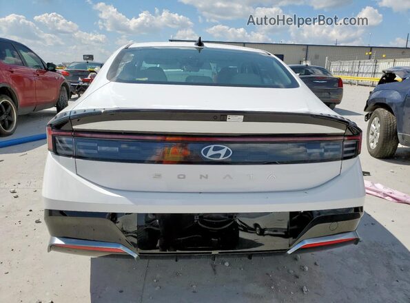 KMHL64JA5SA465960 2025 HYUNDAI SONATA White Vista trasera