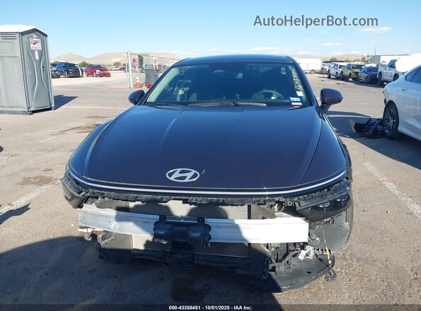 KMHL64JAXRA399528 2024 HYUNDAI SONATA Black Widok zestawu wskaźników