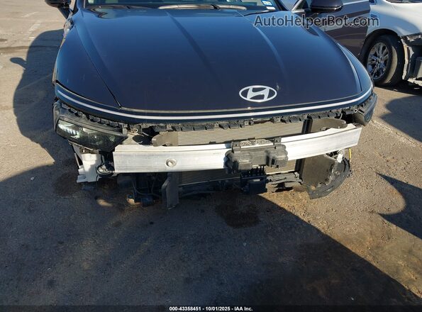 KMHL64JAXRA399528 2024 HYUNDAI SONATA Black Widok z przodu