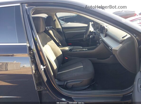 KMHL64JAXRA399528 2024 HYUNDAI SONATA Black Widok wnętrza z przodu