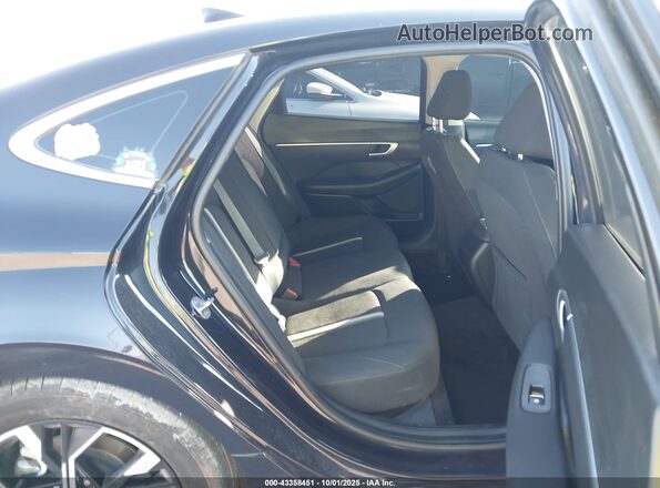 KMHL64JAXRA399528 2024 HYUNDAI SONATA Black Widok naklejki z numerem VIN