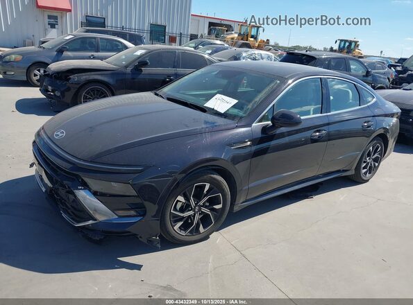 KMHL64JAXSA439998 2025 HYUNDAI SONATA Черный Передняя левая четверть