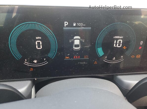 KMHL64JAXSA487095 2025 HYUNDAI SONATA Gray Vista del cuadro de instrumentos