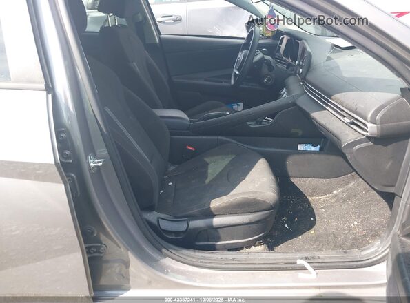 KMHLL4AG3MU130193 2021 HYUNDAI ELANTRA Gray Widok wnętrza z przodu