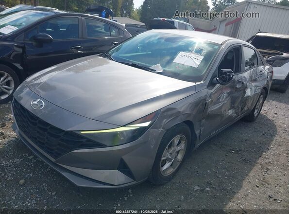 KMHLL4AG3MU130193 2021 HYUNDAI ELANTRA Gray Przód lewy