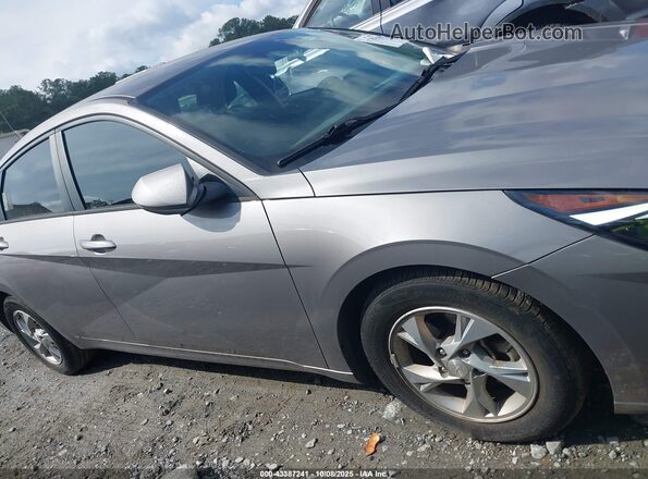 KMHLL4AG3MU130193 2021 HYUNDAI ELANTRA Gray Widok wnętrza z tyłu