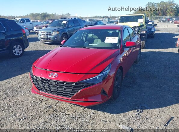 KMHLM4AG4MU067098 2021 HYUNDAI ELANTRA Red 