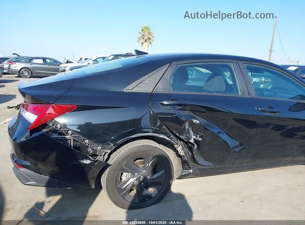 KMHLM4AJ4PU090008 2023 HYUNDAI ELANTRA HYBRID Black წინა ხედი