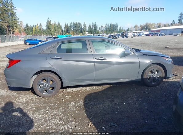 KMHLM4AJ5PU082807 2023 HYUNDAI ELANTRA HYBRID Gray 
