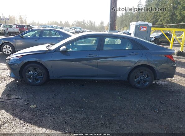 KMHLM4AJ5PU082807 2023 HYUNDAI ELANTRA HYBRID Gray 