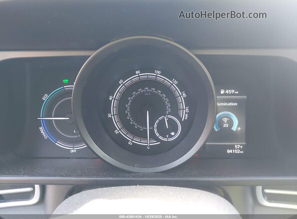 KMHLM4AJ5PU082807 2023 HYUNDAI ELANTRA HYBRID Gray 