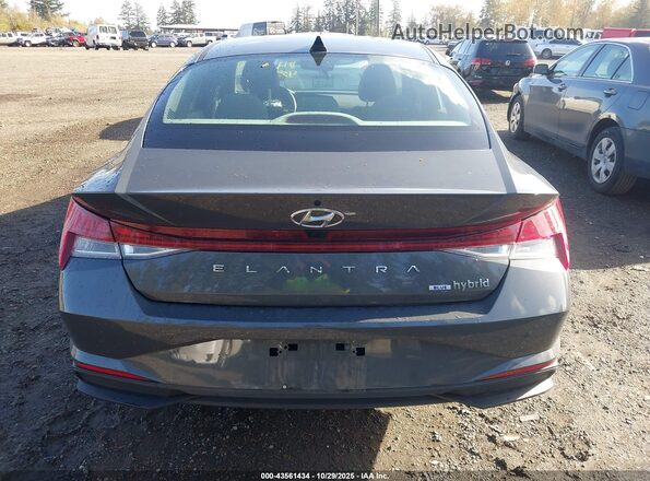 KMHLM4AJ5PU082807 2023 HYUNDAI ELANTRA HYBRID Gray 