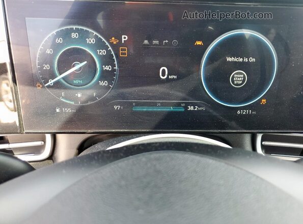 KMHLM4DG9RU657591 2024 HYUNDAI ELANTRA Red Вид щитка приладів