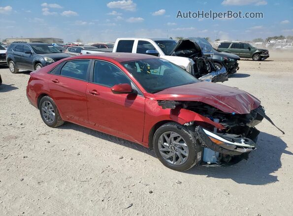 KMHLM4DG9RU657591 2024 HYUNDAI ELANTRA Red Передня права чверть
