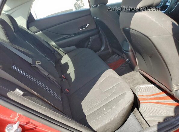 KMHLM4DG9RU657591 2024 HYUNDAI ELANTRA Red Вид задніх сидінь