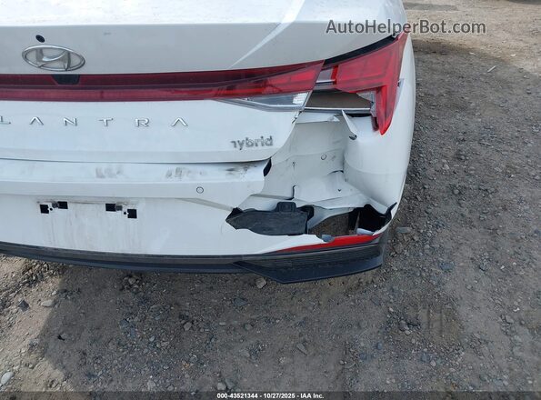 KMHLN4AJ9PU046969 2023 HYUNDAI ELANTRA HYBRID White 