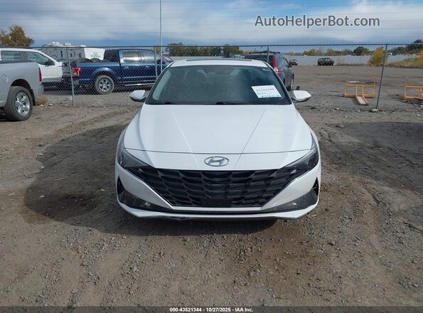 KMHLN4AJ9PU046969 2023 HYUNDAI ELANTRA HYBRID White 