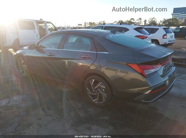 KMHLN4DJ2RU093761 2024 HYUNDAI ELANTRA HYBRID Gray 