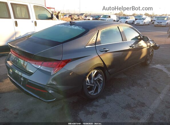 KMHLN4DJ2RU093761 2024 HYUNDAI ELANTRA HYBRID Gray 