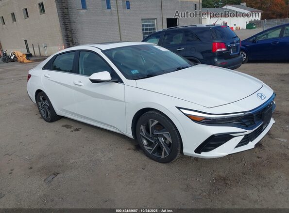 KMHLN4DJ6RU094282 2024 HYUNDAI ELANTRA HYBRID White 