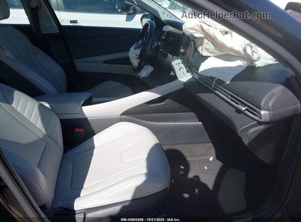 KMHLP4AG0NU337243 2022 HYUNDAI ELANTRA Black Vista interior delantera