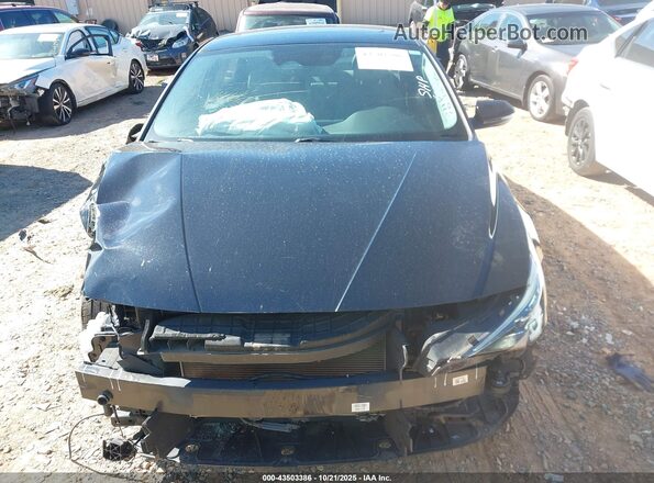 KMHLP4AG0NU337243 2022 HYUNDAI ELANTRA Black Vista del cuadro de instrumentos