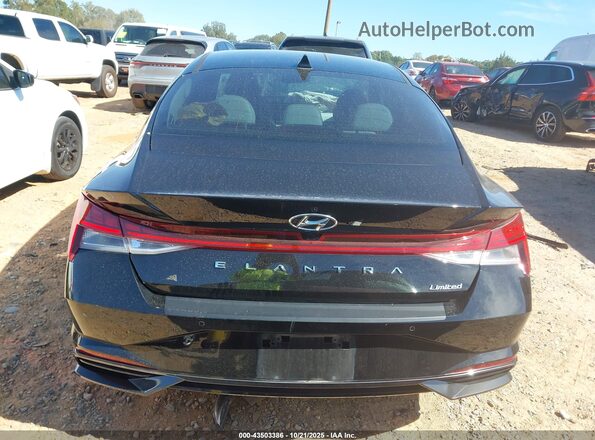 KMHLP4AG0NU337243 2022 HYUNDAI ELANTRA Black 