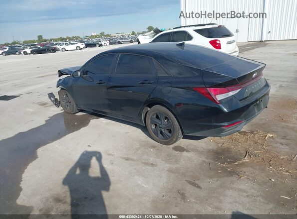 KMHLS4AG0MU194033 2021 HYUNDAI ELANTRA Black Tył lewy