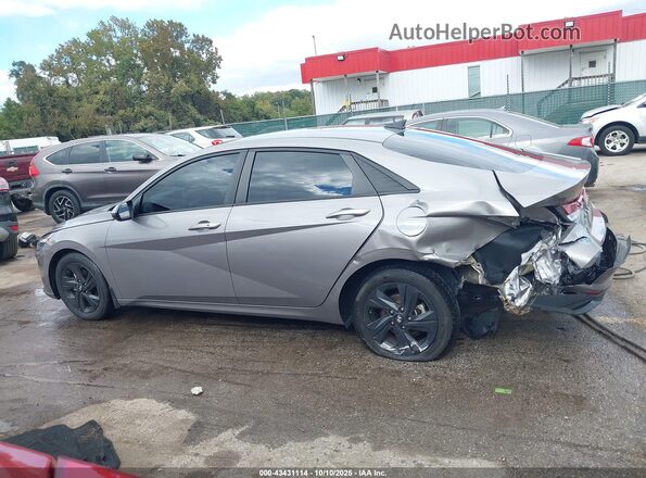 KMHLS4AG0NU314818 2022 HYUNDAI ELANTRA Gray Widok wnętrza 360 stopni