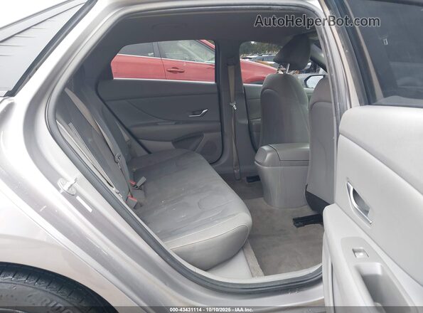 KMHLS4AG0NU314818 2022 HYUNDAI ELANTRA Gray Widok naklejki z numerem VIN