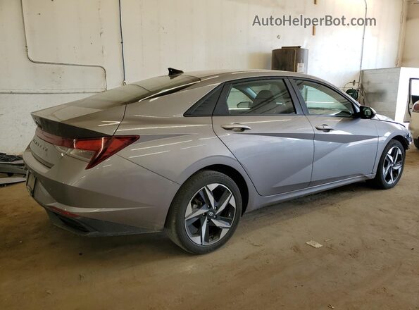 KMHLS4AG1PU592470 2023 HYUNDAI ELANTRA Gray Trasero derecho